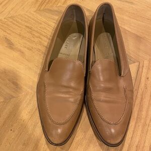 Everlane The Modern Womens Loafer Sz 7 Honey Pointy Toe Slip On Made in Italy
